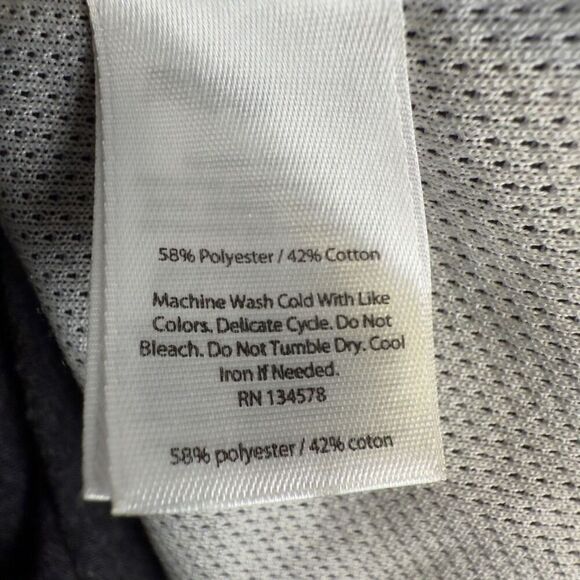 Vineyard Vines Men's Medium Grey 1/4 Zip Fleece Lined Pullover Sweater Jacket - Picture 5 of 8